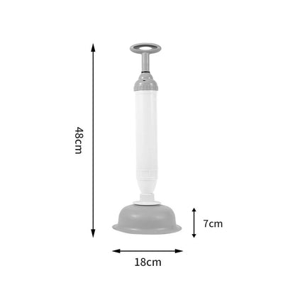 Multifunctional Silicone Toilet Plunger – High Pressure Vacuum Pump Anti-Blocking Drain Cleaner Tool