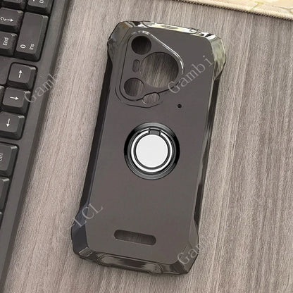 Blackview BL7000 2025 Phone Case - Shockproof Soft Cover with Back Ring Holder Bracket for 6.78" Display