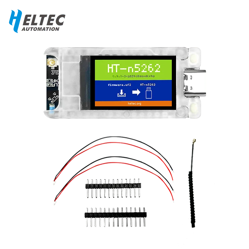 Heltec Meshtastic T114 V2 Tracker – Nordic nRF52840 SX1262 LoRaWAN Dev Board with 1.14" TFT Display, Low Power BLE