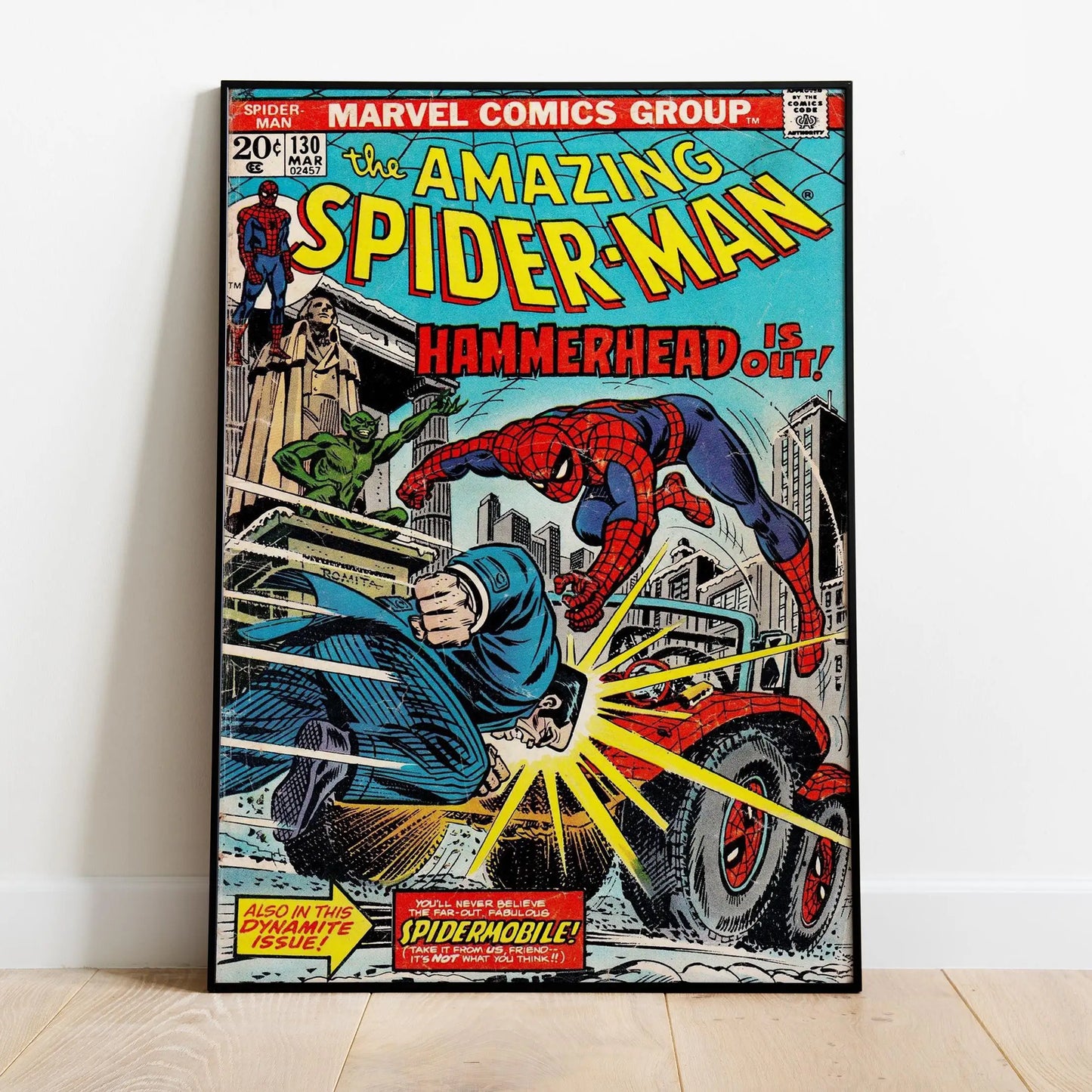 Spider-Man Comic Book Covers Poster - Comic Print Wall Art Gift for Superhero Fans