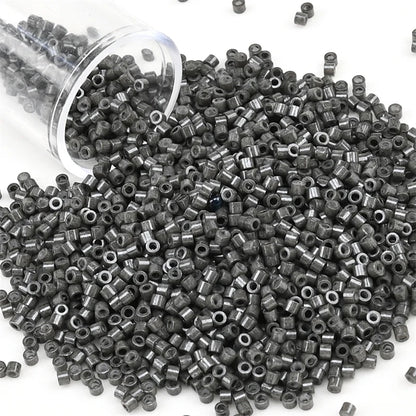 11/0 Mini Glass Beads – 2000PCS Small Cylindrical Beads for DIY Jewelry Making, Necklaces & Bracelets, 10g/Pack