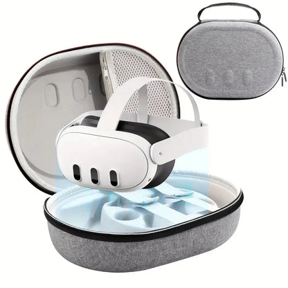 Hard Carrying Case for Meta Quest 3 – Portable Travel Protection VR Accessories