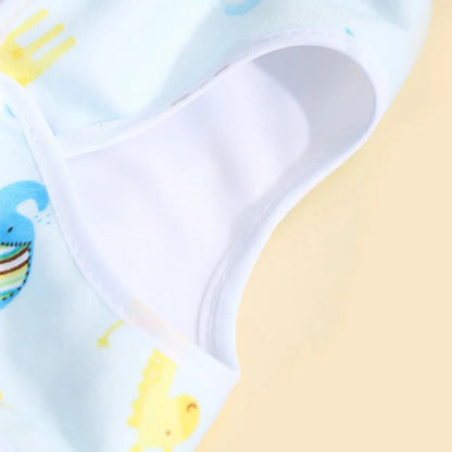 Cotton Baby Bib Set - 4/6/8/10PCS Waterproof Feeding Bibs & Toddler Scarf Protection for Newborn Boys Girls