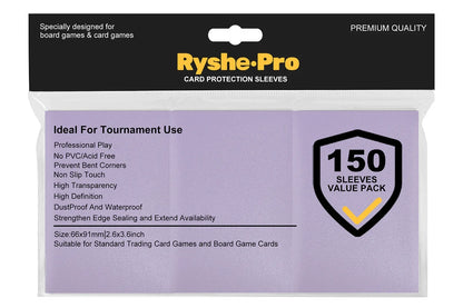 100Pcs 66×91mm Trading Card Sleeves - Soft Penny Sleeves for MTG, Yu-Gi-Oh! & Baseball Cards