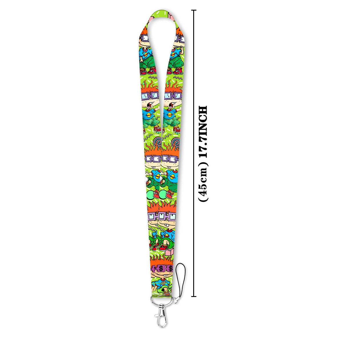 Animated Comedy Lanyard — Key Neck Strap for ID Card, Cell Phone, Badge Holder, Keychain Accessories & Gifts