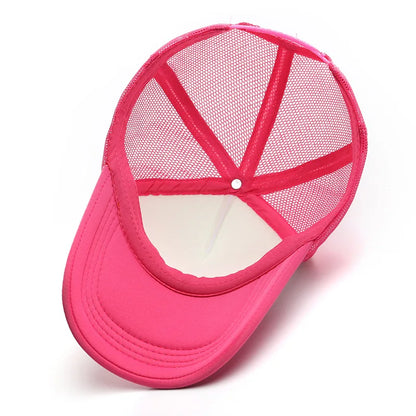 Personalized Logo Trucker Hats - Custom Foam Mesh Baseball Caps for Men & Women, Snapback Sun Hats
