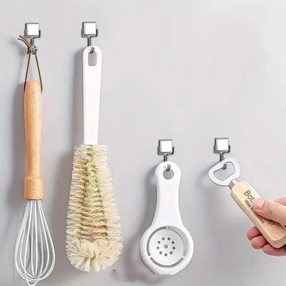 50PCS Strong Magnetic Hooks — Multi-Purpose Home, Kitchen & Bathroom Storage Hangers