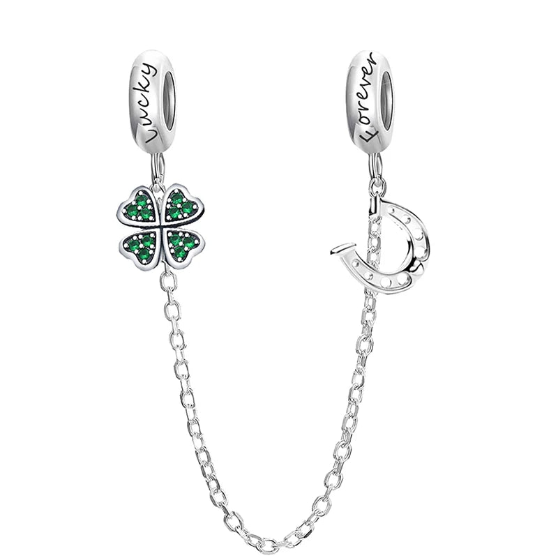925 Sterling Silver Paw Heart Charm - Zircon Red Love Pendant Bead for DIY Bracelets & Women’s Fine Jewelry