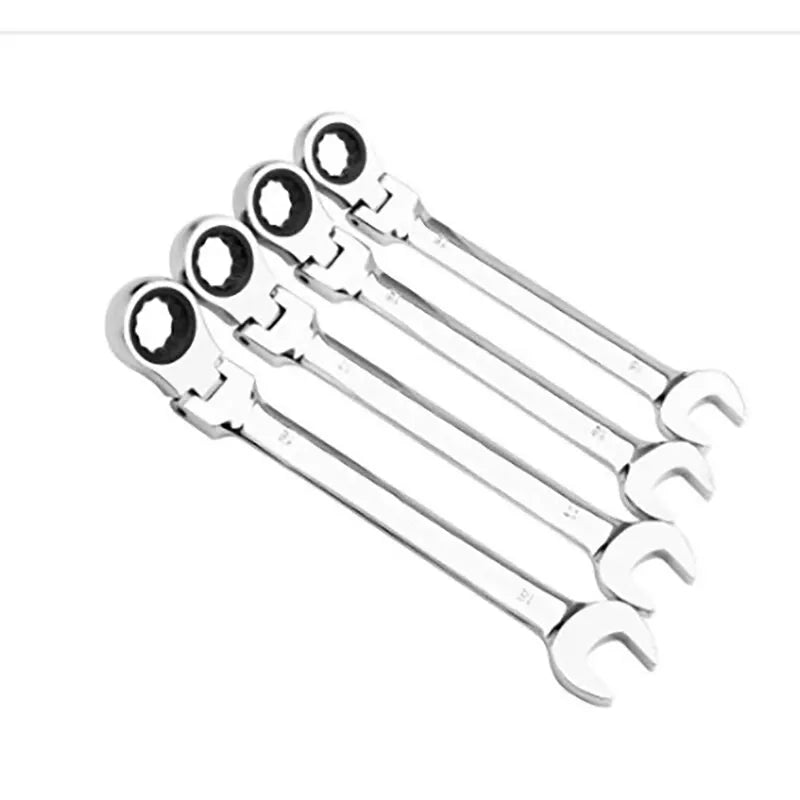 Automatic Fast Dual-Use Ratchet Wrench - Labor-Saving Universal 72-Tooth, Movable Head Open-Ended Plumber Tool