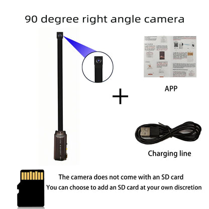 4K HD Mini WiFi Security Camera, Wireless Remote Viewing Home Nanny Cam, Motion Detection Smart Surveillance Camera