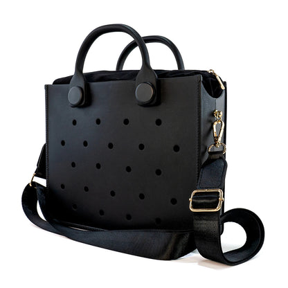 EVA Large Leather Shoulder Bag – Waterproof Casual Tote for Women, Beach Bag & Fashion Storage Handbag