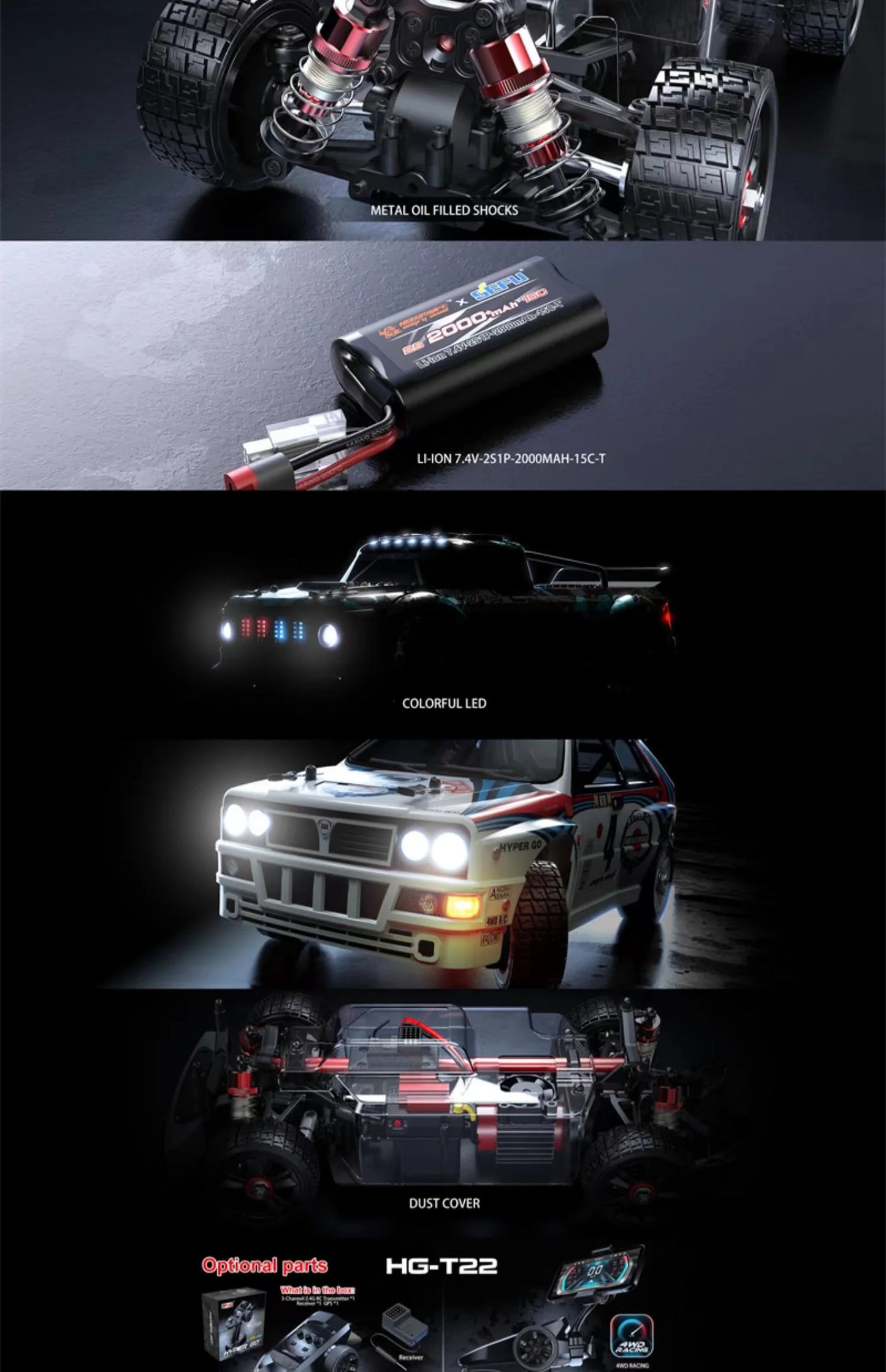 MJX Hyper Go 14301/14302/14303 Brushless RC Car – 1/14 4WD High-Speed Off-Road Drift Remote Control Vehicle for Boys