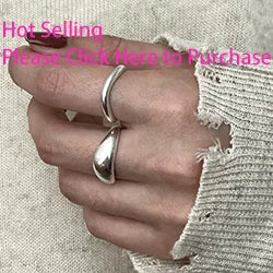 VENTFILLE 925 Sterling Silver Pearl Smile Ring — Adjustable Stackable Fashion Jewelry for Women