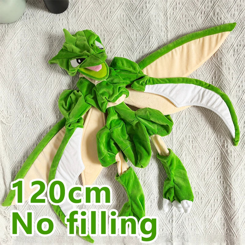 Scyther & Flygon Pokémon Plush Toy - 60/120cm Oversized Soft Pillow Gift for Kids