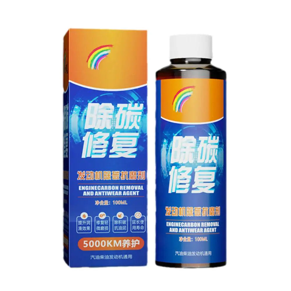 100ml Engine Carbon Removal Repair Agent | Highly Effective Oil Reduction, Engine Protectant, Anti-Wear & Anti-Shaking