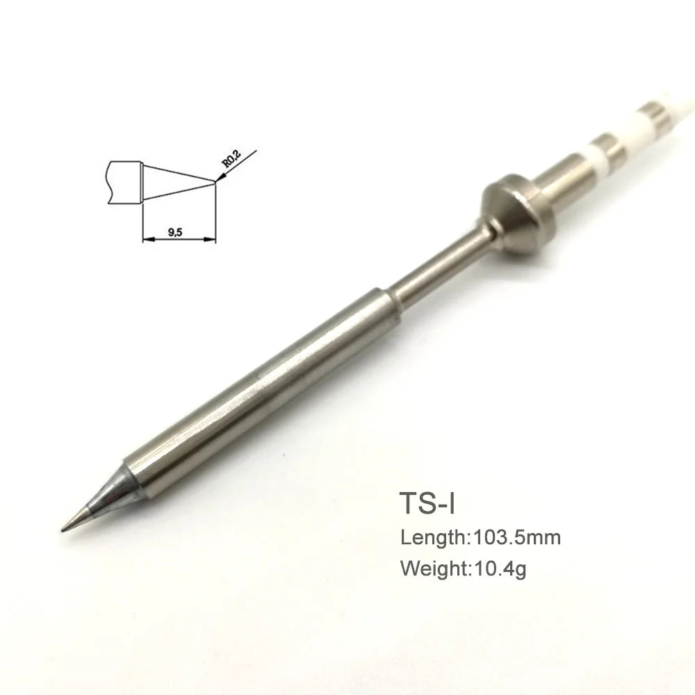 TS100/TS101 Soldering Iron Tips - Pine64 Pinecil Replacement Tips TS Series BC2 C4 Compatible Models