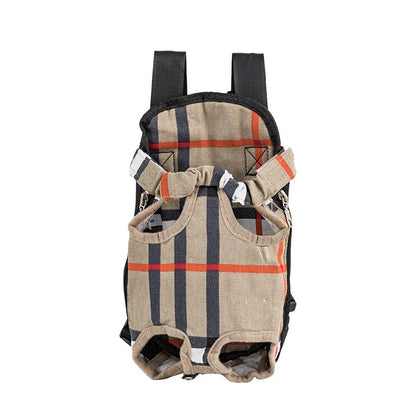 Pet Dog & Cat Carrier Backpack – Camouflage Mesh Outdoor Travel Bag with Breathable Shoulder Straps for Small Pets