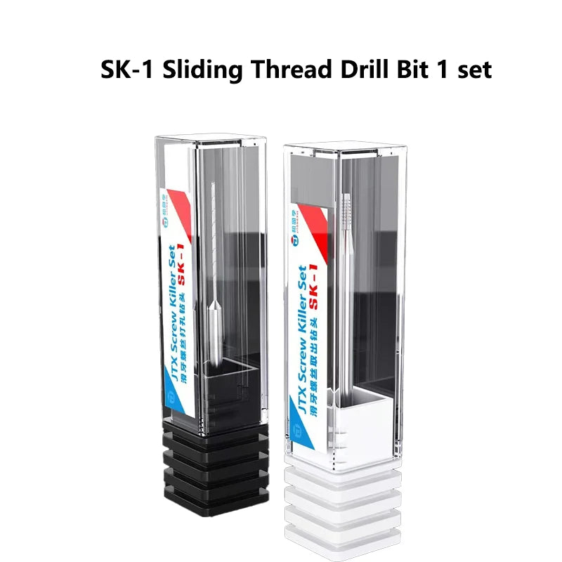 JTX SK-1 Alloy Bit Slider Screw Extractor – Professional Tool for iPhone Mobile Phone Stripped Screw Removal