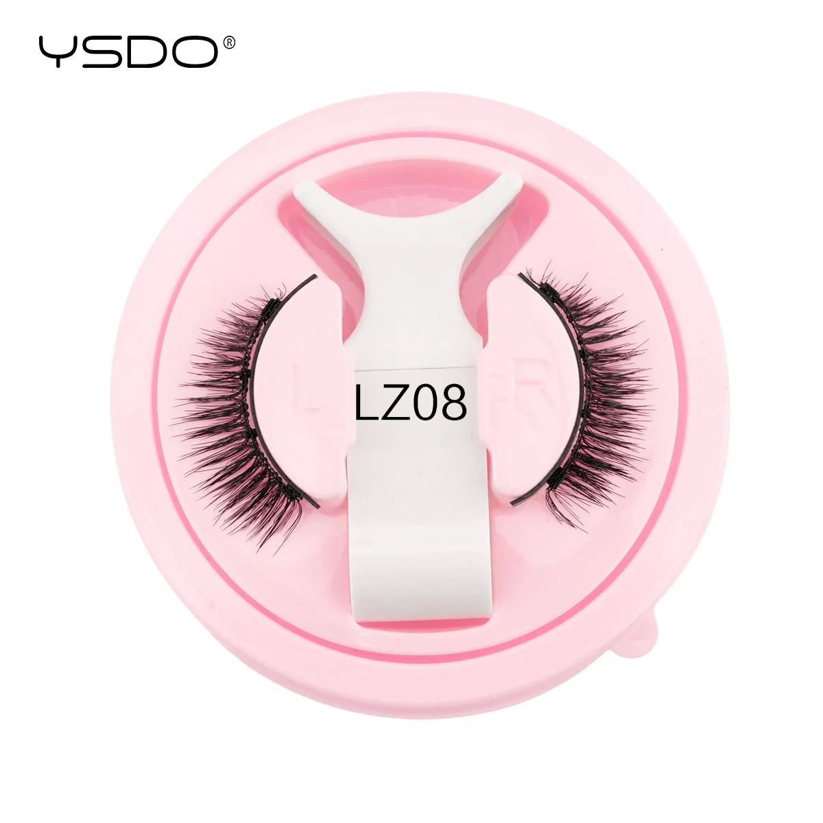 YSDO Winged Magnetic 3D Mink Eyelashes – Reusable Long-Lasting False Lashes, No Glue Needed with Tweezers for Makeup