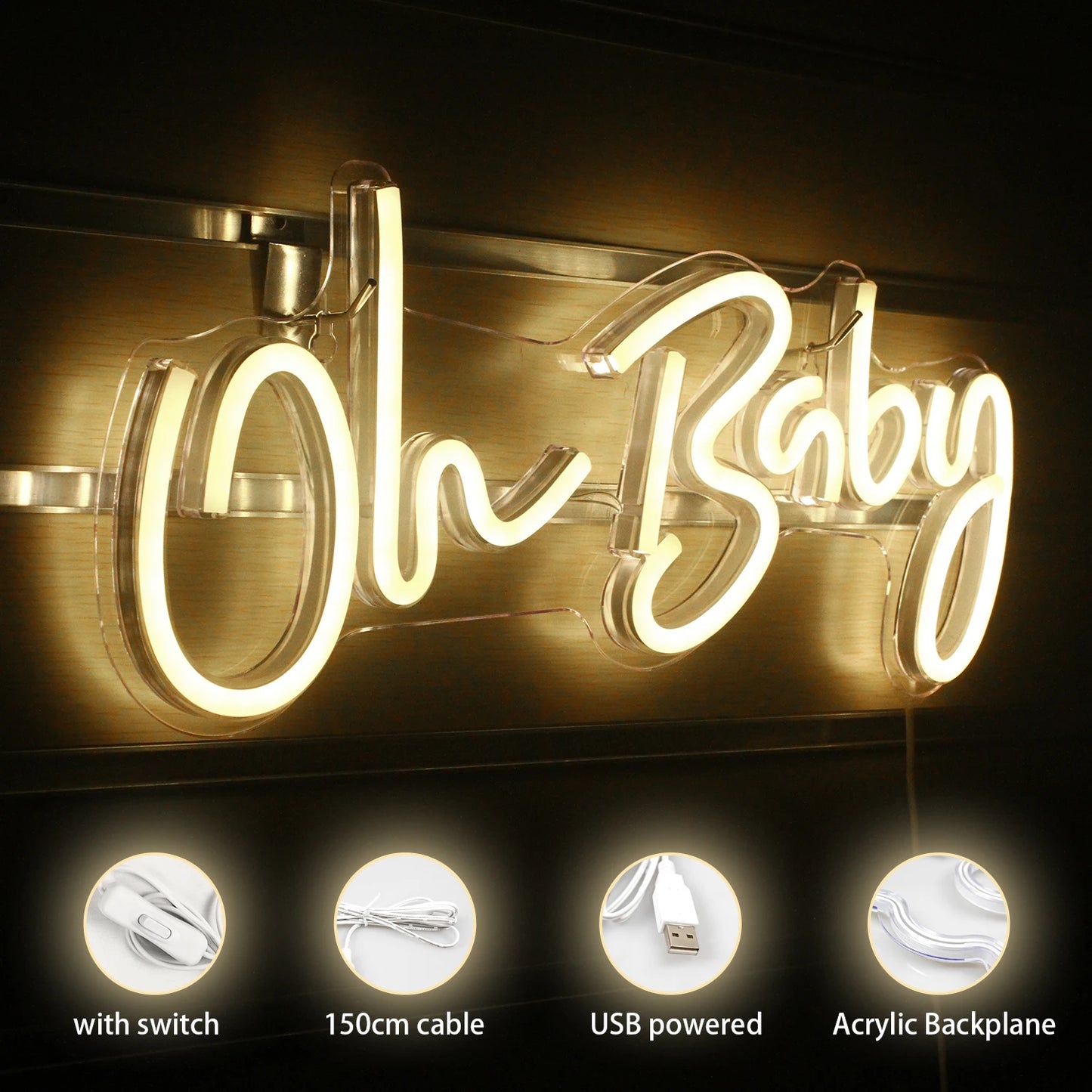 Better Together Neon LED Sign – Home, Wedding & Bar Wall Decor for Bedroom, Party & Gift