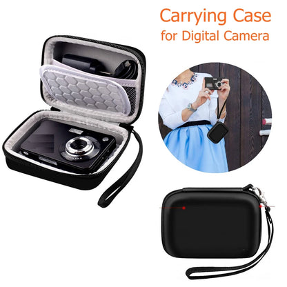 AbergBest Protective Carrying Case for Digital Cameras – Fits 21MP HD, 2.7" LCD, Rechargeable Kodak Pixpro & Canon PowerShot