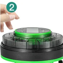 Automatic Fish Feeder for Aquarium – Rechargeable Food Dispenser with Timer, LCD Display & USB Cable