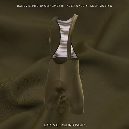DAREVIE Men's Cycling Bib Shorts - Seamless 2.0 Pro Padded Shorts For Long Distance 500KM Rides