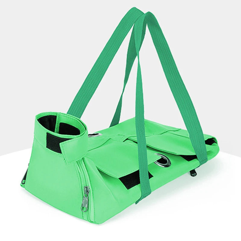 Multifunctional Pet Carrier Bag – Breathable Double-Shoulder Cat Backpack, Anti-Scratch & Bite, Foldable Portable Carrier