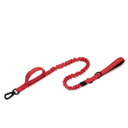 Durable Nylon Pet Dog Collar & Leash Set – Reflective Tactical Training Collar for Large Dogs