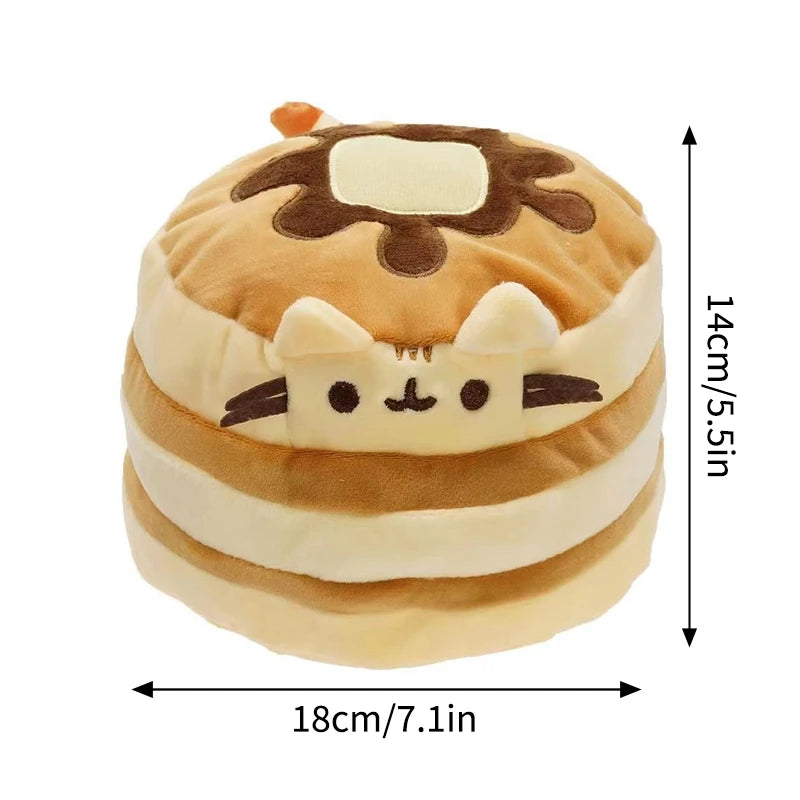 Pusheen Cat Figure and Charm - Cute Desk Accessories, Fluffy Cushion Decor, and Birthday Gifts for Pusheen Fans