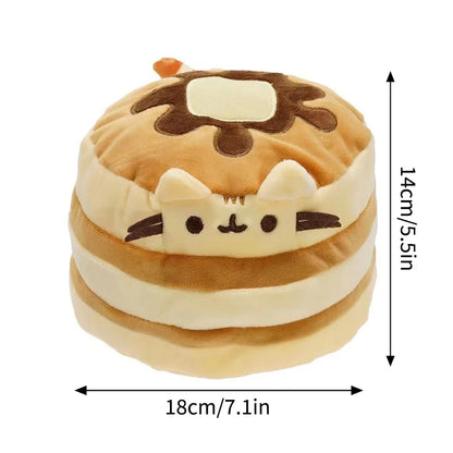 Pusheen Cat Figure and Charm - Cute Desk Accessories, Fluffy Cushion Decor, and Birthday Gifts for Pusheen Fans
