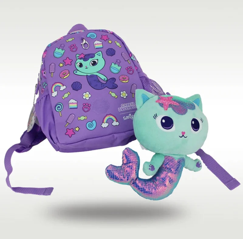 Genuine Gabby’s Dollhouse Cartoon School Bag — Anime Kawaii Backpack, Large Capacity Student Bag, Perfect Birthday Gift