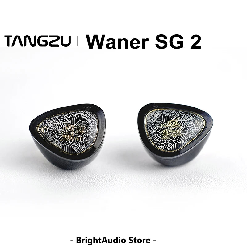 TANGZU WANER2 2nd Gen HiFi In-Ear Monitor – Dynamic Driver Earphones with 0.78mm Detachable Wired Cable & High-Resolution Sound