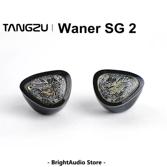 TANGZU WANER2 2nd Gen HiFi In-Ear Monitor – Dynamic Driver Earphones with 0.78mm Detachable Wired Cable & High-Resolution Sound