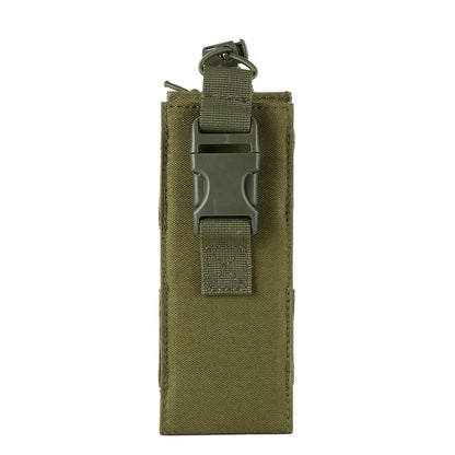 MOLLE Water Bottle Holster Pouch - Outdoor Sports, Hiking, Camping & Travel Canteen Holder EDC Tool Waist Bag