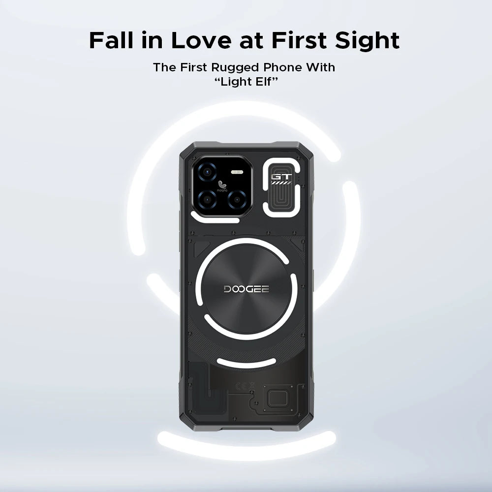 DOOGEE Blade GT Rugged Phone | 6.72'' FHD+, 120Hz LED Light, 12GB RAM, 256GB ROM, 5500mAh Battery, Android 14   2/2