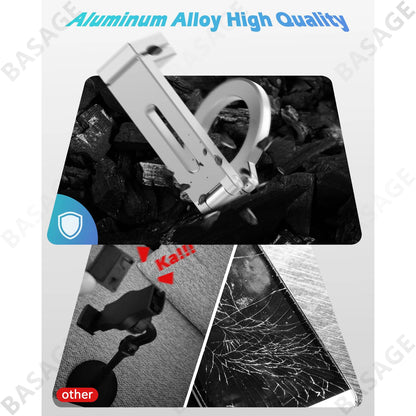 Universal Magnetic Phone Holder - Flexible Rotation, Hands-Free Airplane Mount for iPhone 15 Pro Max Series