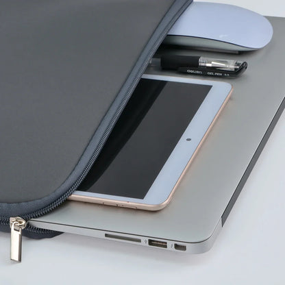 Soft Cotton Laptop Sleeve — Protective Notebook & Tablet Bag Case for 11"-15.6" MacBook, Xiaomi, Huawei, HP, Dell