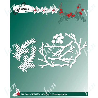 Tall Elf Metal Cutting Dies – Pine Cone Gnome Scrapbooking, Mailbox Craft Supplies for DIY Photo Albums