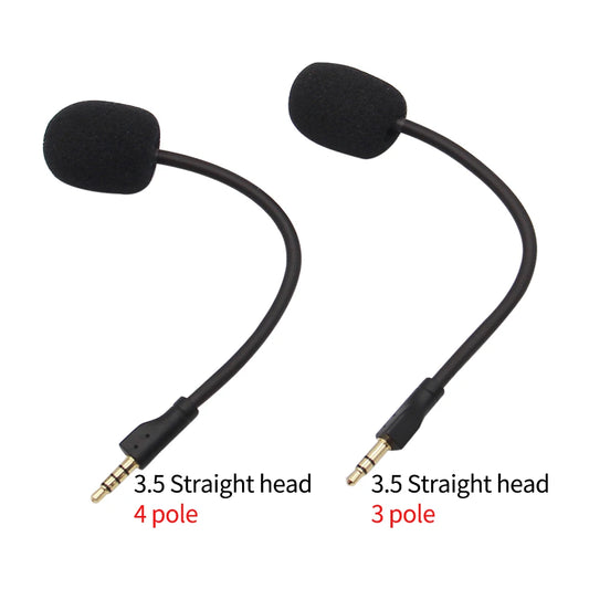 Replacement 3.5mm Gaming Microphone for Logitech G Pro X & SteelSeries Headsets – E-Sports Headset Mic Accessory