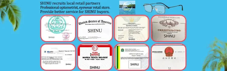 SHINU Blue Light Blocking Glasses – Red Lens Anti-Glare Eyewear for Men to Reduce Eye Strain