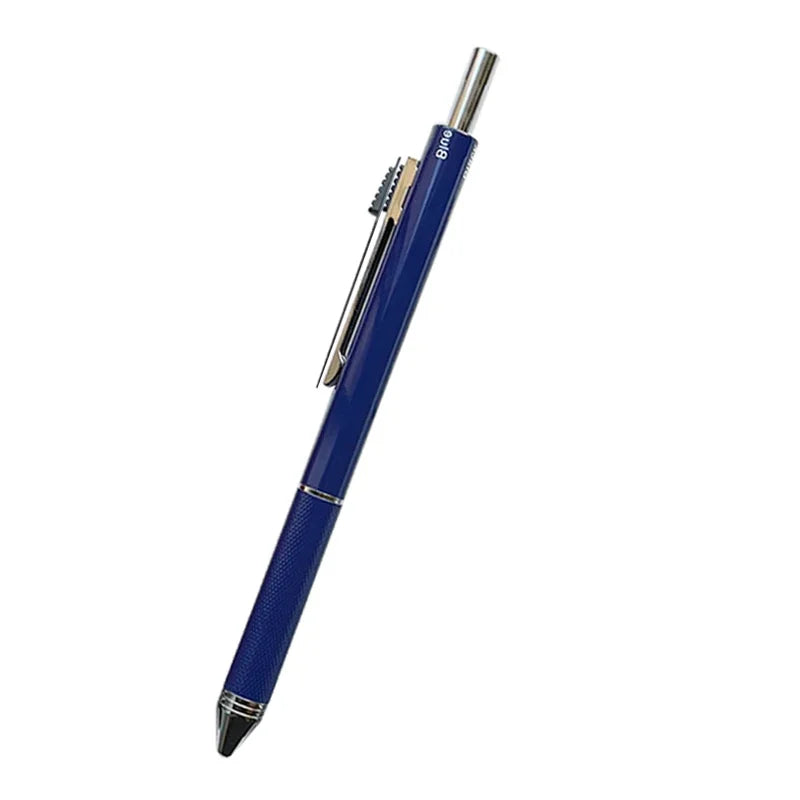 Metal 4-in-1 Multicolor Pen — Gravity Sensor Ballpoint with 3 Colors + 1 Mechanical Pencil, Office and School Stationery Gift
