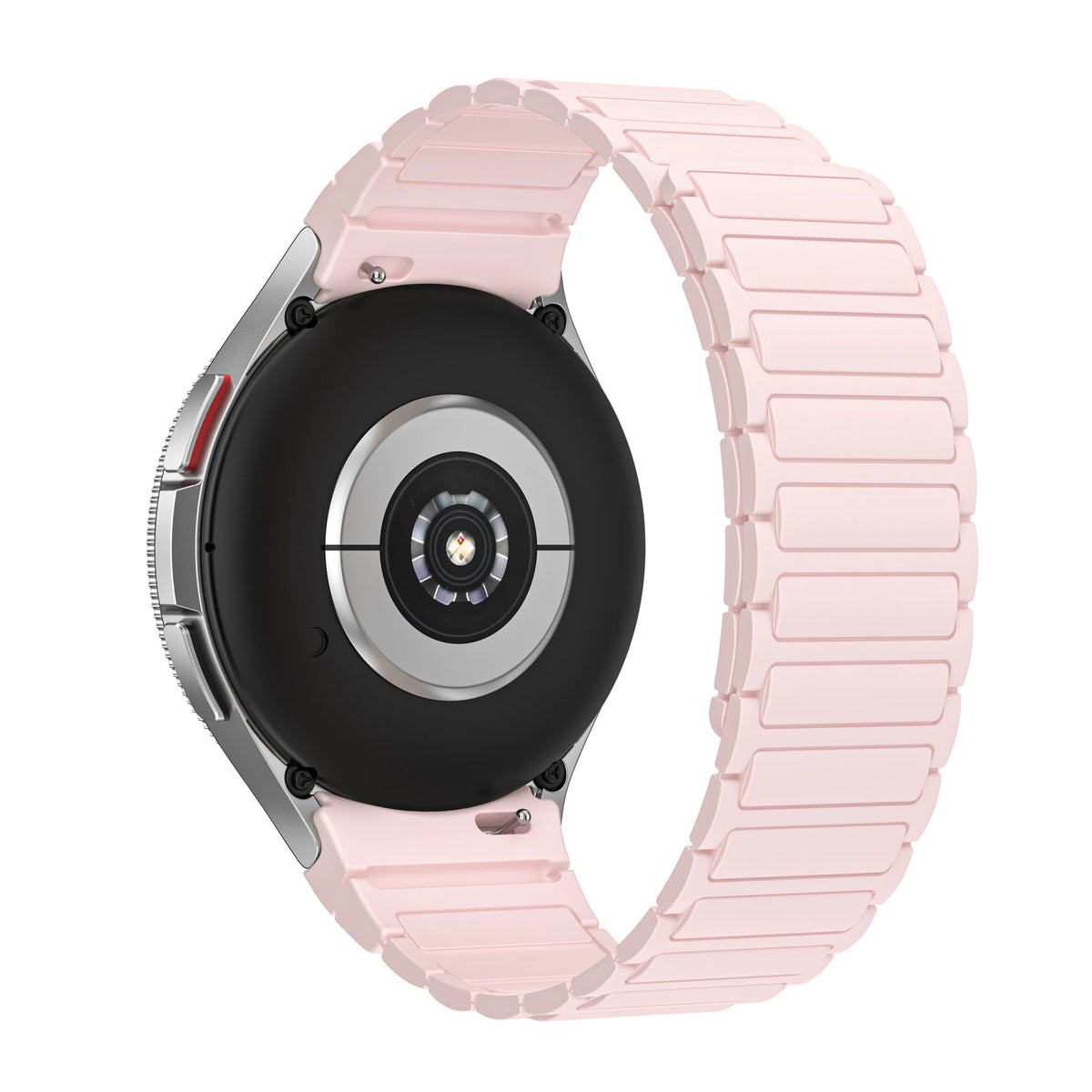 Samsung Galaxy Watch Magnetic Silicone Strap - No-Gap Sport Replacement Band for Watch 7/FE/6 Classic/6/5 Pro/5/4 40mm–47mm