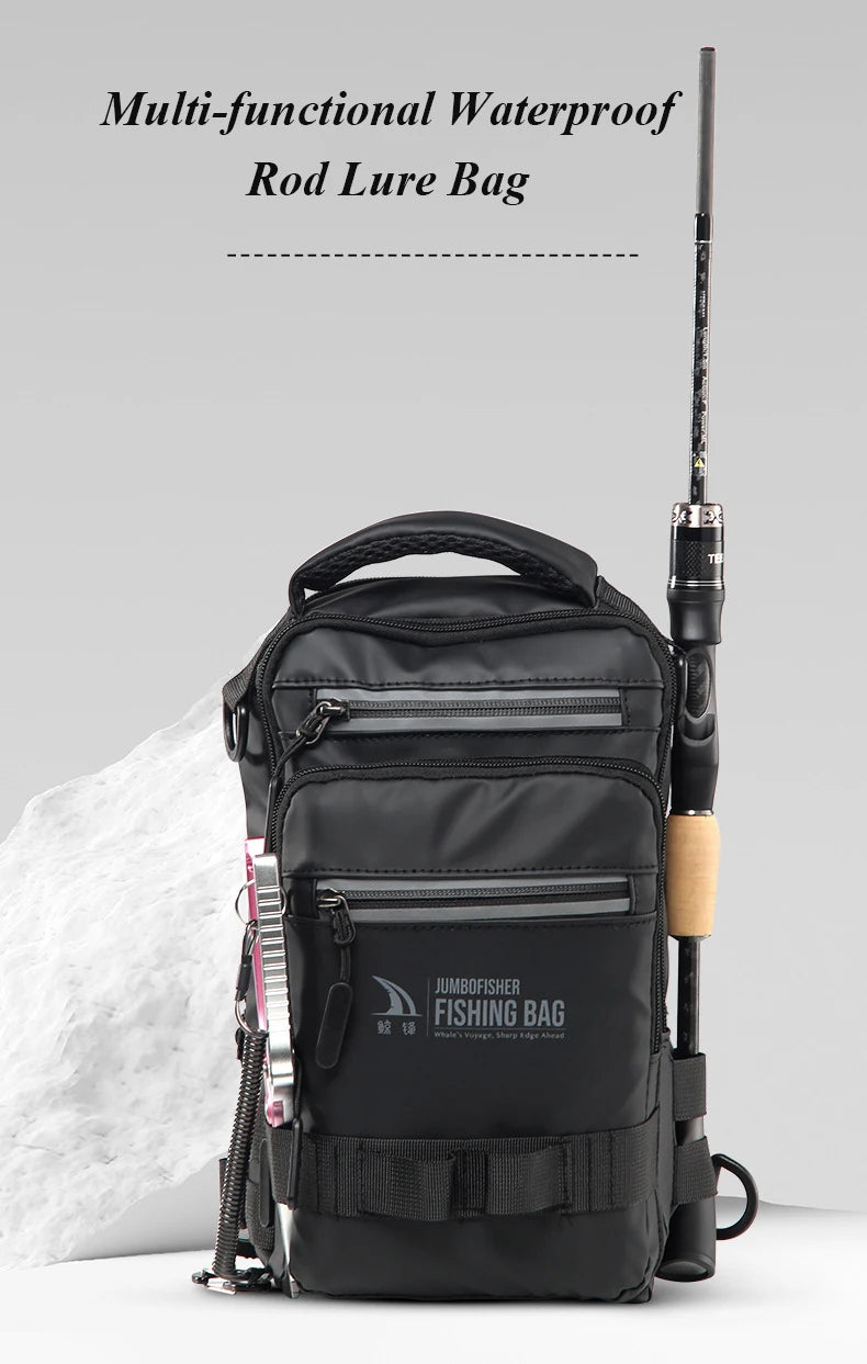 Multifunctional Fishing Backpack – Lightweight Tactical Gear Bag for Outdoor Fishing