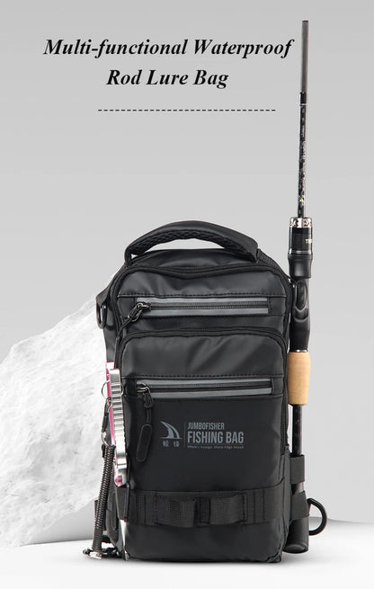 Multifunctional Fishing Backpack – Lightweight Tactical Gear Bag for Outdoor Fishing