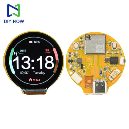 ESP32-C3 1.28" Round Touchscreen Development Board - 240x240 IPS Display, WiFi & BLE, GC9A01, LVGL for Arduino & IoT DIY