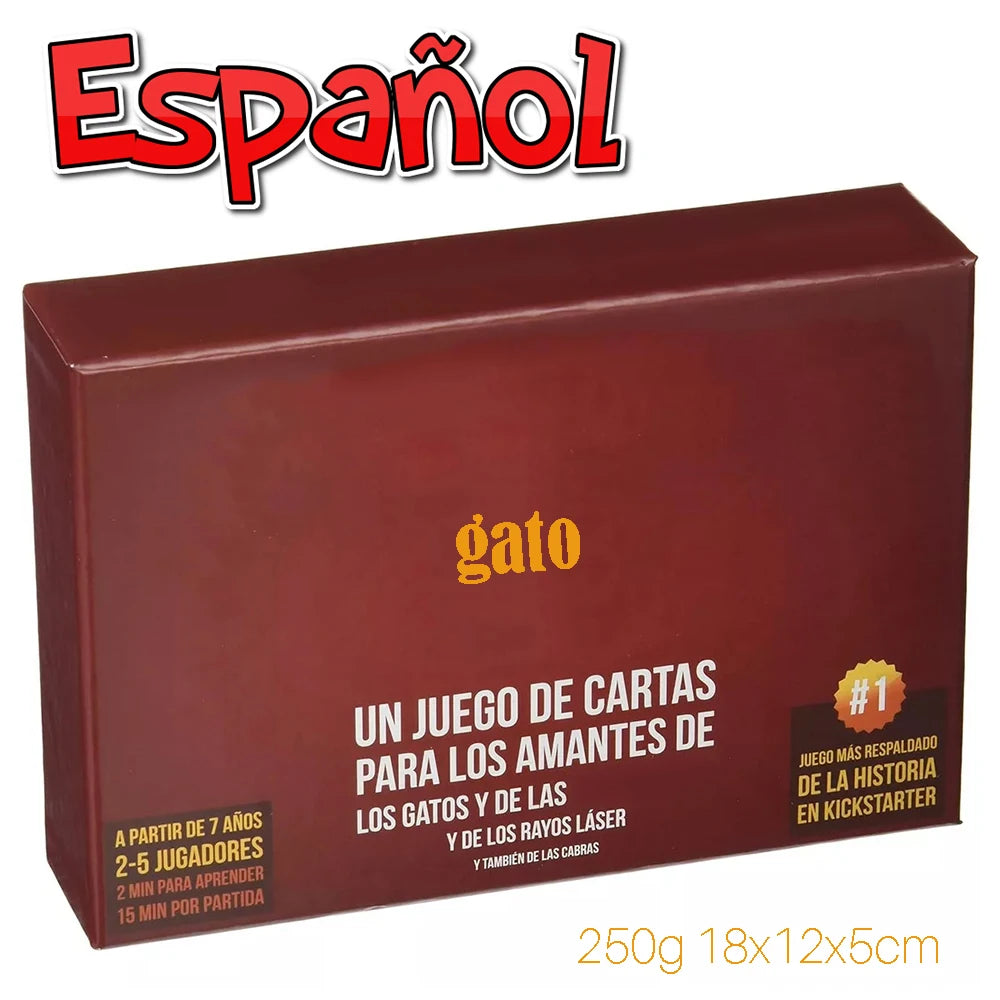 Spanish Trio Card Game Set – Party Games Including The Imposter, Arre Unicorn & More