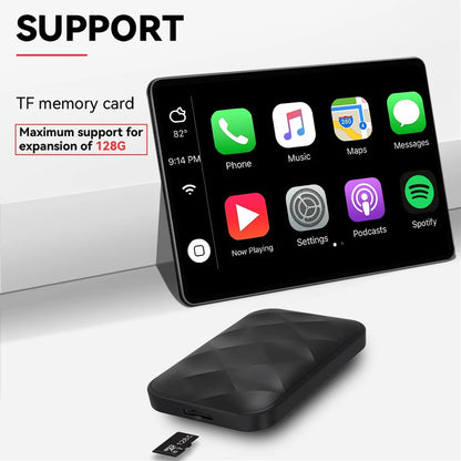Acodo 2025 Android 14 CarPlay AI Box – 3-in-1 Wireless Android Auto USB Adapter & Universal TV Box for YouTube & Netflix Plug and Play
