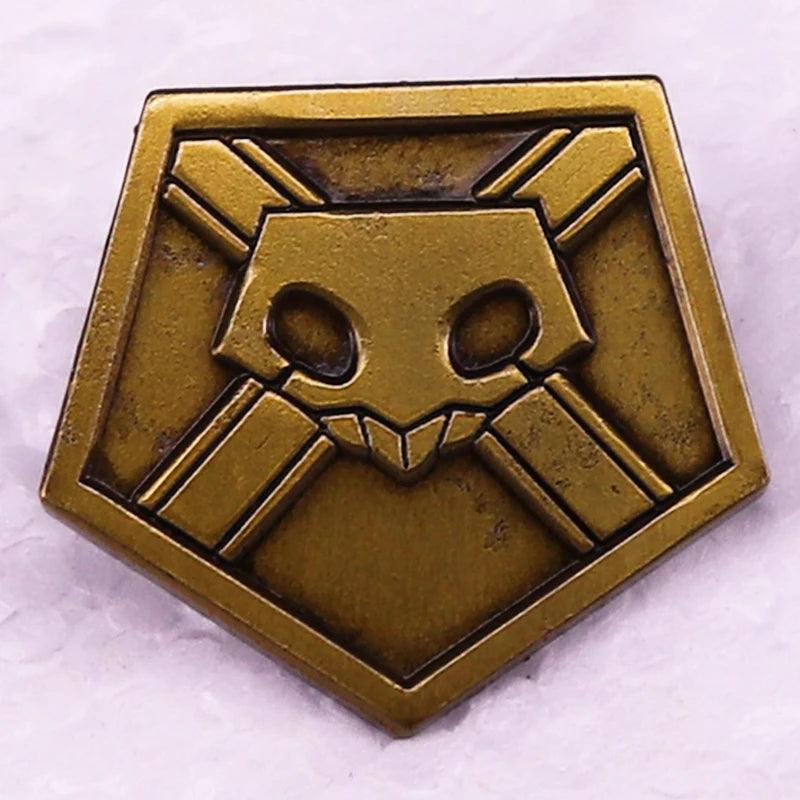 Ichigo Substitute Soul Reaper Enamel Pin - BLEACH Anime Brooch Jewelry for Backpack Decoration & Fan Collectible