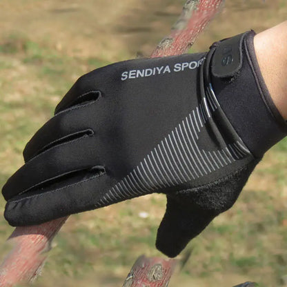 Heavyweight Gym Training Gloves — Men & Women Half-Finger Non-Slip Weightlifting Gloves with Wrist Support